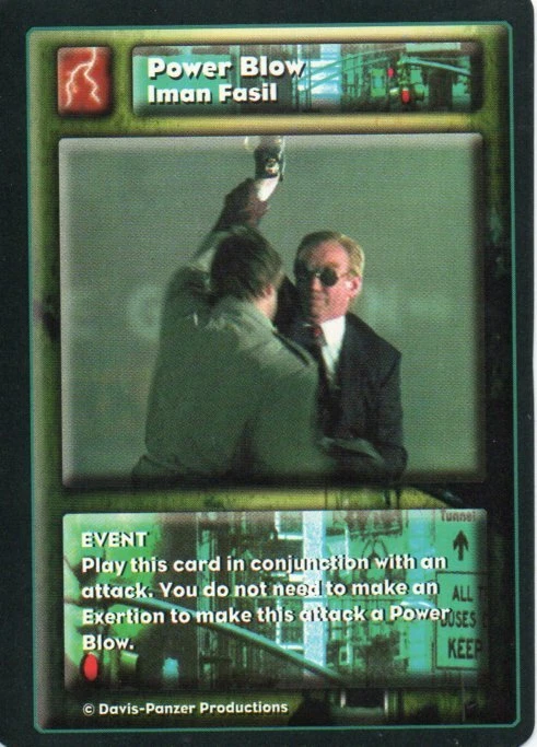 Highlander CCG - The Gathering - Power Blow - Iman Fasil - Image 1 of 1