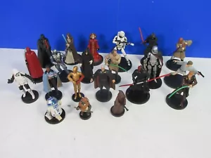 22 star wars DISNEY STORE FIGURINE COLLECTIBLE FIGURE SET jawa jango trooper - Picture 1 of 11