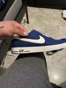 Nike Air Force 1 AC Royal Blue 630939-403 Low Top Lace Up Men’s Size 10.5 Rare - Picture 1 of 13