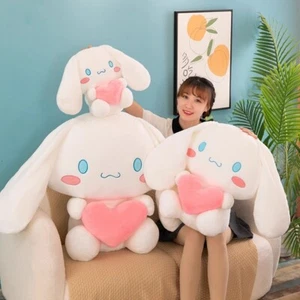 Cartoon Cinnamoroll Cute Plush Doll Stuffed Toy Pillow Birthday Gift 35/55/75cm - Picture 1 of 15