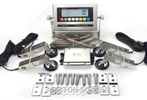 NEW 2000 LB SCALE KIT SILO BREWERY TANK LIVESTOCK CHUTE HOPPER LOAD CELL SENSOR - Picture 1 of 5