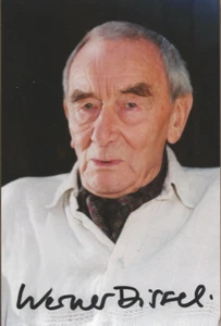 Autogramm Werner Dissel 2003 † Schauspieler und Regisseur Immenhof Tatort  xyz - Bild 1 von 1