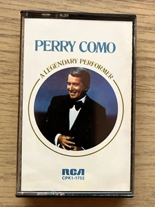 Perry Como - A Legendary Performer (RCA, 1976, CPK1-1752) Cassette Tape - Picture 1 of 7