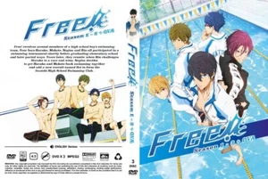 Free! - Iwatobi Swim Club (Season 1-3: VOL.1 - 37 + OVA) ~ English Version DVD - Picture 1 of 6