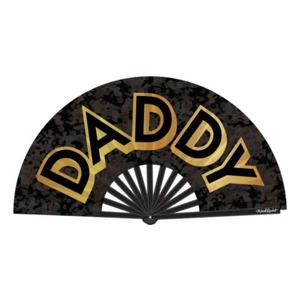 Daddy Folding Fan - Picture 1 of 1