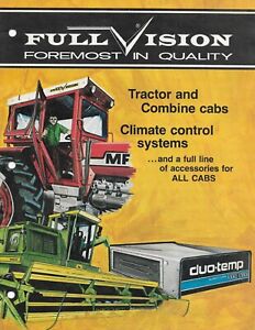 Full Vision tractor and combine cabs brochure