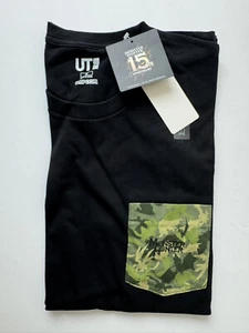 Uniqlo UT Monster Hunter T-Shirt Camo Pocket Capcom Men’s Medium - Picture 1 of 2