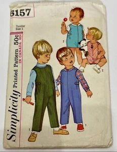Simplicity vintage sewing pattern for toddlers - Picture 1 of 3