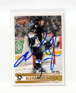 ALEXANDRE DAIGLE autographed '02/03 PITTSBURGH PENGUINS "Pacific Complete" card - Picture 1 of 1
