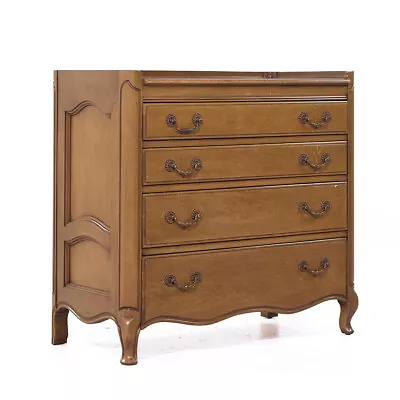 Tomlinson Louis XV French Provincial Walnut and Brass Dresser - Image 1 of 4