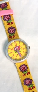 Reloj Swatch Vintage Amarillo Flik Flak Feliz Sonriente Girasol Raro - Imagen 1 de 4