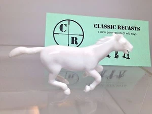 Recast Marx Running Horse. White - Picture 1 of 4