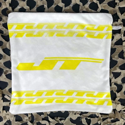 NUEVO JT Bolsa de Gafas Suave - Blanco/Amarillo Foto 1 de 2