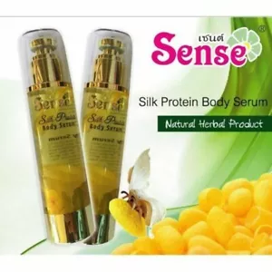 Cocoon Coconut Oil Serum Cold Sense Silk Protein Face Scrub Wrinkle Skin Smooth - Picture 1 of 6