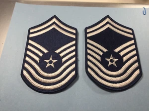 vintage USAF / US Air Force Chief Master Sgt. Male Lg. (2 pcs) - Picture 1 of 6