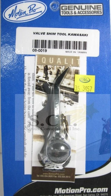 KAWASAKI KZ750 KZ1000 KZ1100 KZ1300 MOTION PRO VALVE ADJUSTING SHIM TOOL - Image 1 of 4