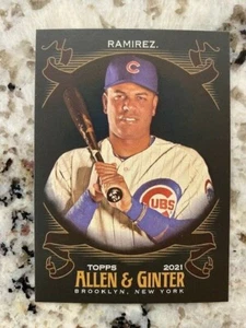 Tarjeta base de béisbol Topps Allen Ginter X 2021 Chicago Cubs Aramis Ramírez #168 - Imagen 1 de 1