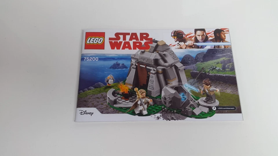 LEGO  !! INSTRUCTIONS ONLY !! FOR STARWARS 75200 AHCH-TO TRAINING - Image 1 of 1