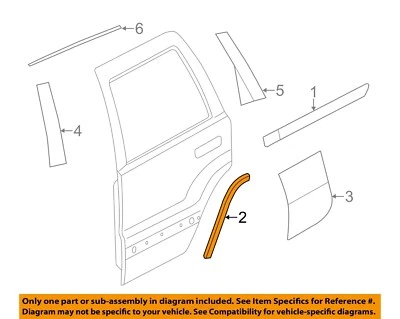 Jeep CHRYSLER OEM Rueda Trasera Pozo Guardabarros Acampanado Moldura Ext Derecha 5QJ78TZZAA Foto 1 de 2