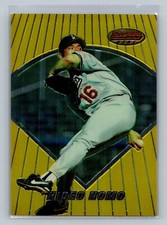 1996 Bowman's Best Preview Hideo Nomo #BBP26 Los Angeles Dodgers
