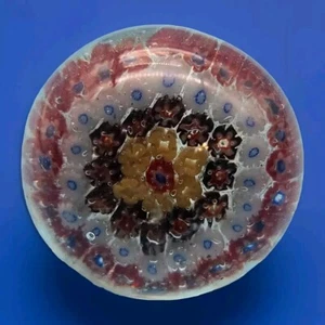 Rare Millefiori Glass Art Decanter Ink Bottle Stopper - Picture 1 of 7