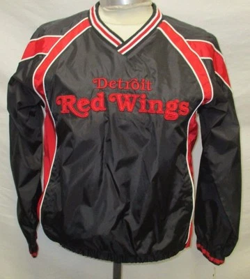 Detroit Red Wings Youth S, M, L Pullover Windbreaker Jacket NHL G-III  - Image 1 of 4