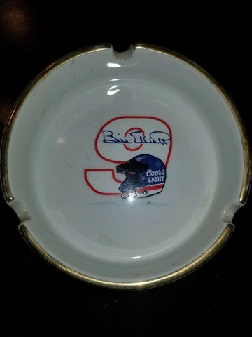 Bill Elliott #9 Coors Light Glass Ashtray Cover