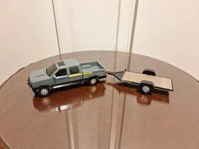 2021 John Deere ERTL 8-inch Grey Pickup And Matching Trailer  #F0519YL01 - Image 1 of 4