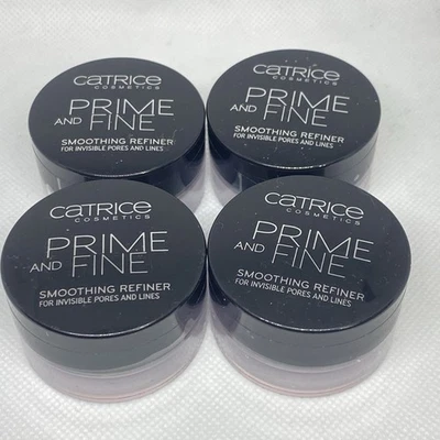 LOT OF 4 Catrice Prime and Fine Smoothing Refiner-NEW/SEALED (.49 oz each) - Image 1 of 3