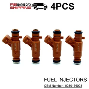 4x AUDI VW SEAT 1.8T BAM BOSCH MOTORSPORT 373cc 36lb UPGRADE FUEL INJECTORS - Picture 1 of 9