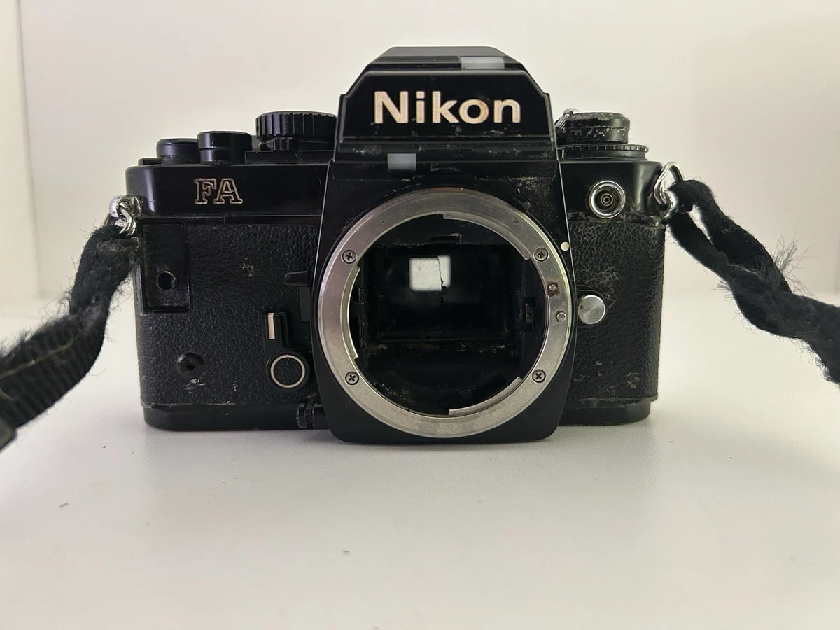 Nikon FA MD-15 ブラック 一眼レフカメラ　動作確認済　撮影セット Nikon FA MD-15 ブラック 一眼レフカメラ 動作確認済 撮影セット