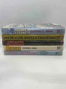 Clifford D. Simak - 5 Book Club Edition Book Lot [Hardcover] Clifford D. Simak - Picture 1 of 16