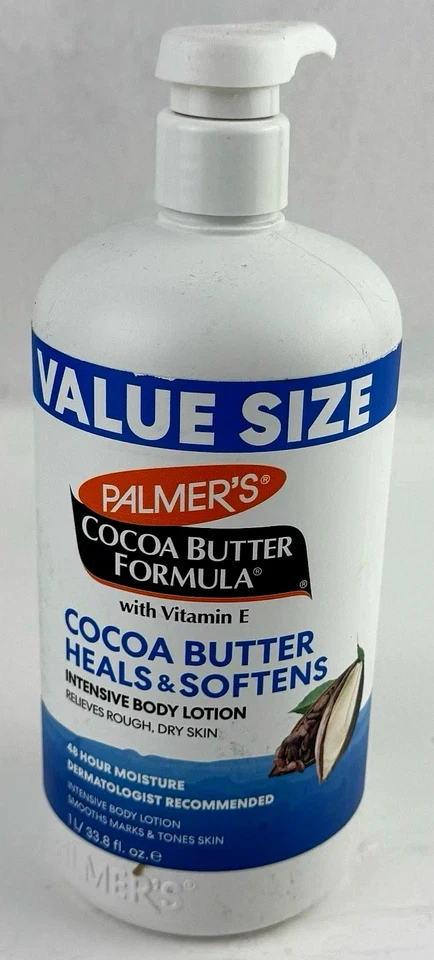 Palmer's Cocoa Butter Formula Daily Skin Therapy Body Lotion for Dry Skin 33.8