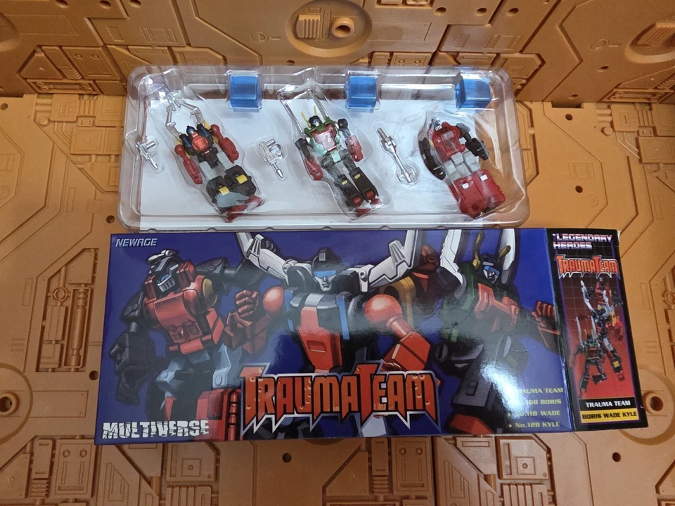 Newage Multiverse Trauma Team w/box Legendary Heroes Boris Kyle Wade  - Image 1 of 1