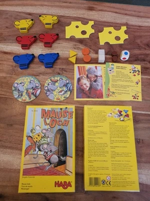 Haba Mauseloch Lernspiel Nr.4418 Schnur fehlt  - Bild 1 von 4