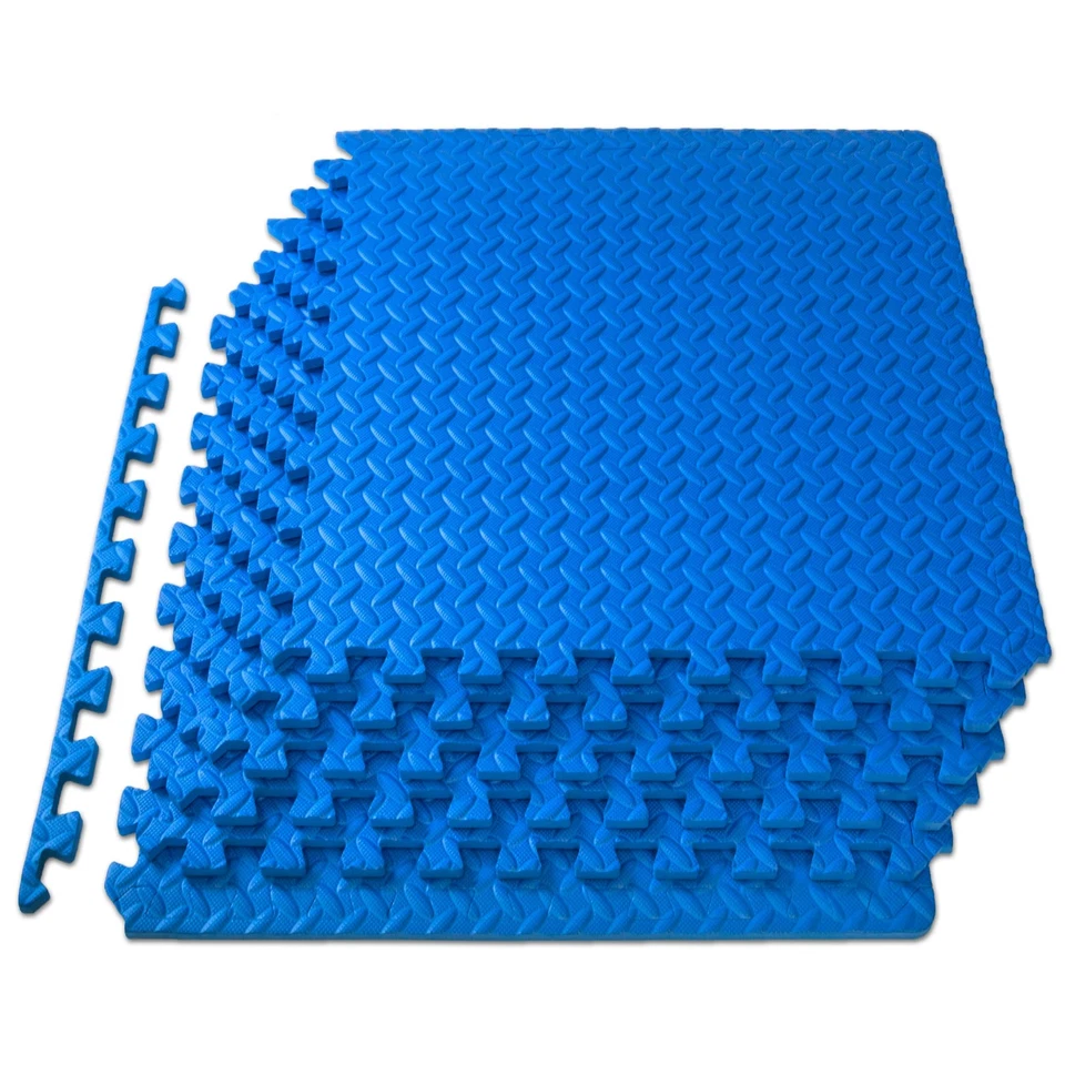 ProsourceFit Extra Thick Puzzle Exercise Mat1/2, EVA Foam Interlocking Tiles for - Image 1 of 4