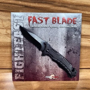 Fast Blade Tactical Knife Fighting Combat Skills DVD FIGHT Fast TRS SEALED - Picture 1 of 4
