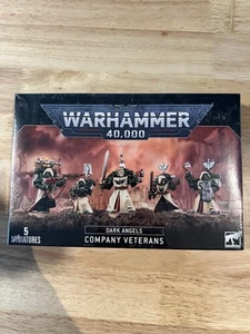 Warhammer 40k: Dark Angels Company Veterans Kit (New In Box Sealed) - Picture 1 of 2