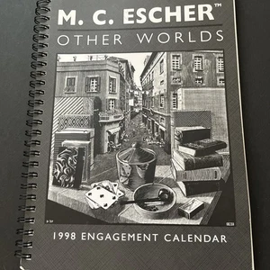 M.C. Escher 1998 Engagement Calendar By M. C. Escher - Foto 1 di 17