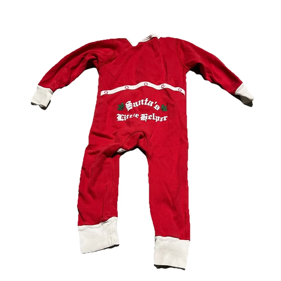 De colección Joe Boxer 1996 Navidad Niño 2T Botón a Presión Solapa Pijama Dormir Foto 1 de 4