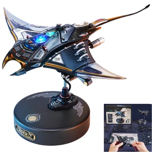 Manta Ray Model 3D DIY Metal Puzzle Mechanical Kit Steampunk Functional Fish - Picture 1 of 9