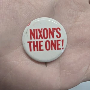 1968 President Richard Nixons The One Pinback Button 1,5" - Bild 1 von 3