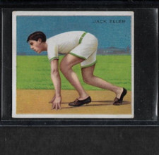 1910 T218 Hassan Champion Athlete & Prize Fighter Series - Jack Eller - EX