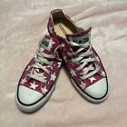 Converse Chuck Taylor All Star “Raspberry” White Star Low Top Sneakers US Sz 4