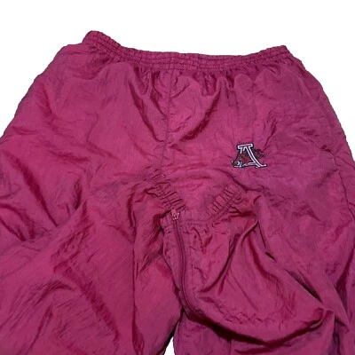 Pantalones deportivos Arkansas Razorback vintage años 90 grandes de nailon Foto 1 de 4
