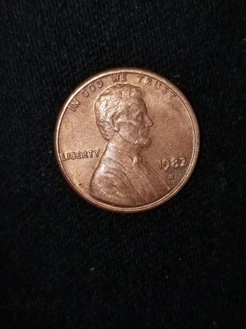 1982 d copper penny 3+ Grams Cover
