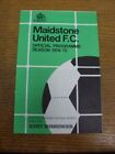 13/08/1974 Maidstone v Luton Town [Maistone Summer Festival Of Football] . Footy