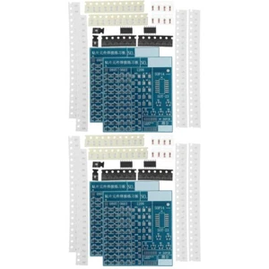 2 Pack Zubehör Löten Übungskasten Patch-Übungsbrett DIY-Kit SMD-Schweißplatine - Bild 1 von 12