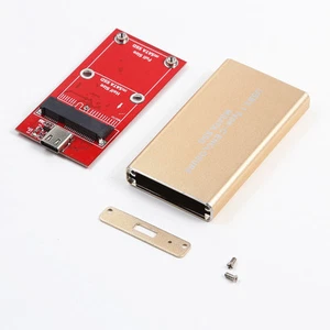 Estuche SSD USB3.1 tipo C a 50 mm mSATA PCI-E disco de estado sólido gabinete - Imagen 1 de 4