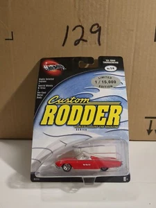 Hot Wheels 100% Custom Rodder Series '63 Thunderbird 1/15,000 Real Riders - Picture 1 of 5